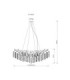 Queena Bar Pendant Ceiling Light Matt Silver Colour  10x E14-9