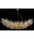 Queena Pendant Ceiling Light Matt Silver Colour  16x E14-6