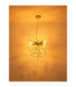 Queena Pendant Ceiling Light Matt Gold Colours 4x E14-5