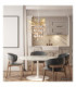 Queena Pendant Ceiling Light Matt Gold Colours 4x E14-6