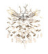 Queena Pendant Ceiling Light Matt Silver Colour  4x E14-3