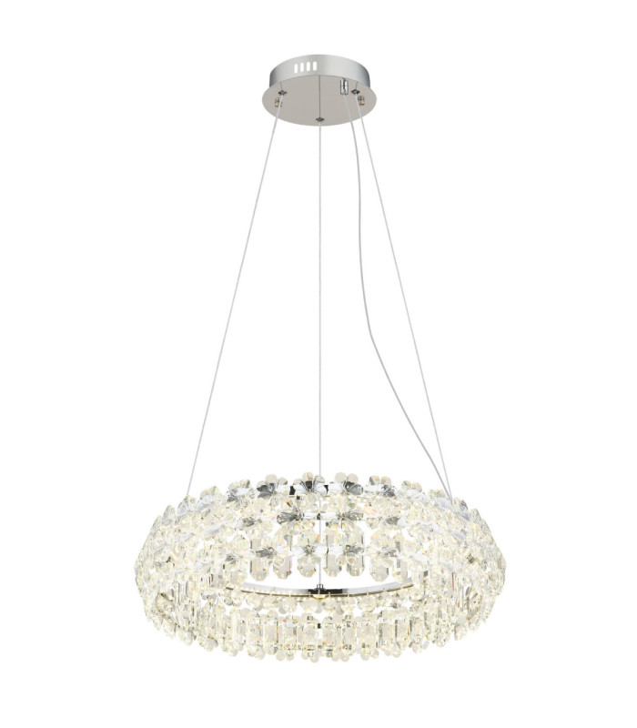 Diann Integrated LED Pendant Ceiling Light Chrome 4000K-1