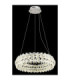 Diann Integrated LED Pendant Ceiling Light Chrome 4000K-4