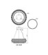 Diann Integrated LED Pendant Ceiling Light Chrome 4000K-8