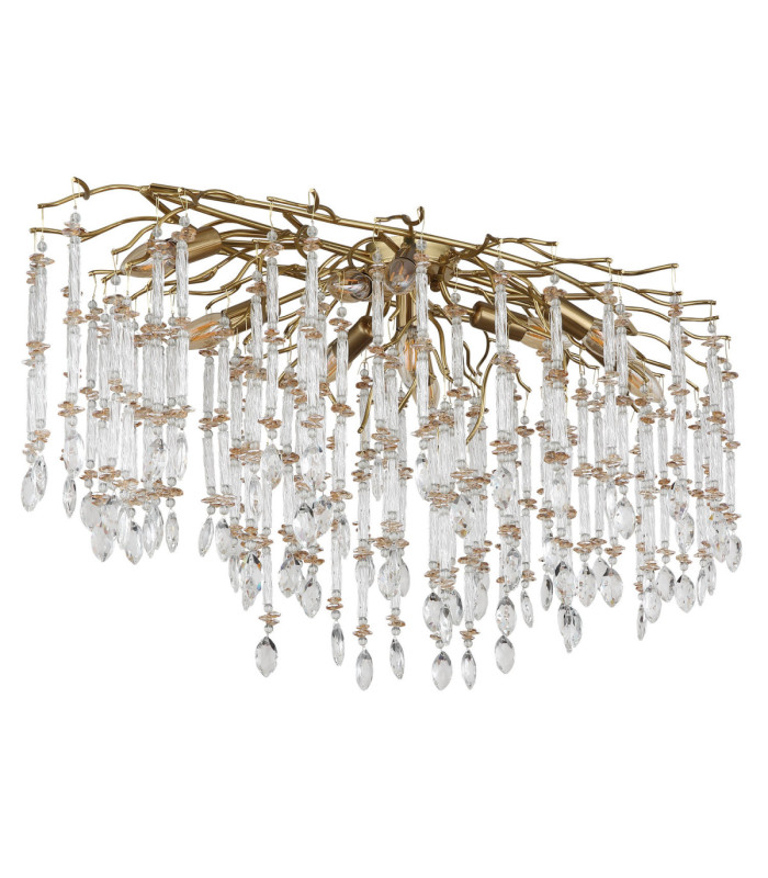 Gloria Ceiling Light Matt Gold Colours 10x E14-2