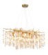 Gloria Pendant Ceiling Light Matt Gold Colours 10x E14-1