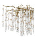 Gloria Pendant Ceiling Light Matt Gold Colours 10x E14-4