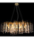 Gloria Pendant Ceiling Light Matt Gold Colours 10x E14-6