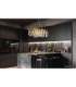 Gloria Pendant Ceiling Light Matt Gold Colours 10x E14-8