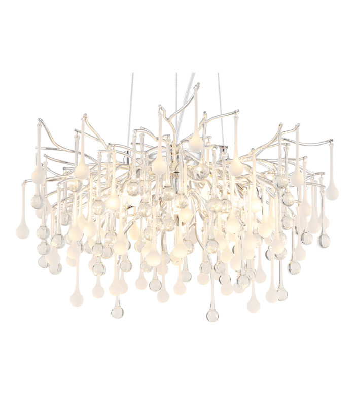 Maxine Pendant Ceiling Light Chrome 10x G9 3000K-3