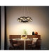 Darla Integrated Led Pendant Ceiling Light Matt Anthracite 3000K-5
