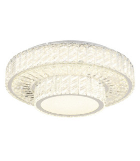 Mucky Ring Integrated LED Ceiling Light Chrome 2700-6000K-1