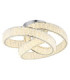 Mucky Swirl Integrated LED Ceiling Light Chrome 2700-6000K-5