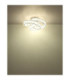 Mucky Swirl Integrated LED Ceiling Light Chrome 2700-6000K-7