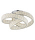 Mucky Swirl Integrated LED Ceiling Light Chrome 2700-6000K-10