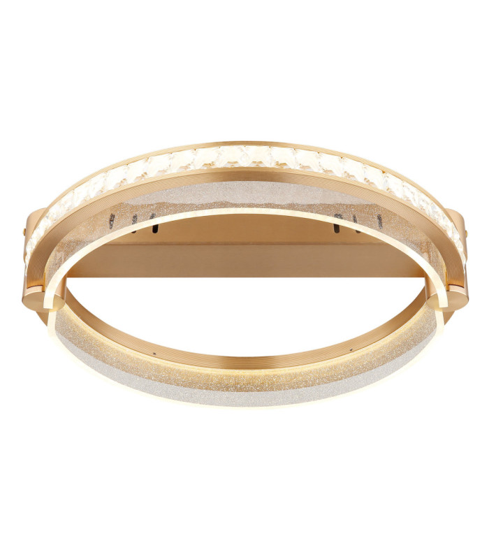 Blondie Integrated Led Semi Flush Ceiling Light Gold Colours 2700-6000K-3