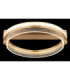 Blondie Integrated Led Semi Flush Ceiling Light Gold Colours 2700-6000K-5