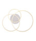 Munni Integrated Led Semi Flush Ceiling Light Matt Nickel 3000K-3