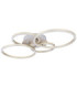 Kendy Integrated Led Semi Flush Ceiling Light Matt Nickel 3000K-2