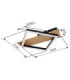 Beatrix Integrated Led Semi Flush Ceiling Light Matt Black 3000K-6