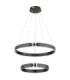 Hendricks Integrated Led Pendant Ceiling Light Bronze Colour Brushed 3000K-2
