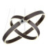 Hendricks Integrated Led Pendant Ceiling Light Bronze Colour Brushed 3000K-3