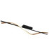 Watkins Integrated Led Semi Flush Ceiling Light Matt Black 3000K-1