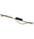 Watkins Integrated Led Semi Flush Ceiling Light Matt Black 3000K-2
