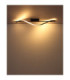 Watkins Integrated Led Semi Flush Ceiling Light Matt Black 3000K-5