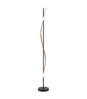 Watkins Led Integrated Floor Lamp Matt Black 3000K-1