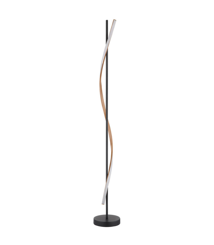 Watkins Led Integrated Floor Lamp Matt Black 3000K-2