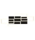 Jeffry Integrated Led Semi Flush Ceiling Light Matt Black 3000-6500K-3