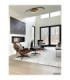 Tisha I Integrated Led Semi Flush Ceiling Light Matt Black 3000K-7