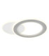 Mavis Integrated Led Semi Flush Ceiling Light, Matt White 2700-6500K