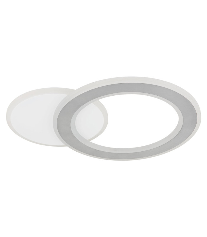 Mavis Integrated Led Semi Flush Ceiling Light, Matt White 2700-6500K