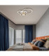 Randell Integrated Led Semi Flush Ceiling Light Matt White 3000K-6