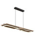 Bruce Integrated Led Pendant Ceiling Light Matt Black 3000K-1