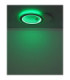 Mavis Integrated Led Semi Flush Ceiling Light, Matt White 2700-6500K