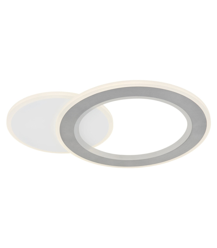 Mavis Integrated Led Semi Flush Ceiling Light, Matt White 2700-6500K