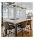 Bruce Integrated Led Pendant Ceiling Light Matt Black 3000K-8