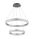 Francine Integrated Led Pendant Ceiling Light Matt Gunmetal 2700-6000K-2