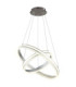 Francine Integrated Led Pendant Ceiling Light Matt Gunmetal 2700-6000K-6