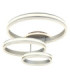 Francine Triple Ring Integrated Led Semi Flush Ceiling Light Matt Gunmetal 2700-6000K-7