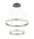 Francine Integrated Led Pendant Ceiling Light Matt Gunmetal 2700-6000K-10