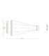 Francine Integrated Led Pendant Ceiling Light Matt Gunmetal 2700-6000K-11
