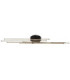 Lawson Integrated Led Semi Flush Ceiling Light Matt Black 3000K-3