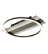 Norberto Integrated Led Semi Flush Ceiling Light Matt Black 4000K-1