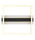 Estrada Integrated Led Semi Flush Ceiling Light Matt Black 3000K-4