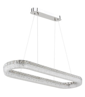 Laurel Bar Integrated Led Pendant Ceiling Light Chrome 2700-6000K-2