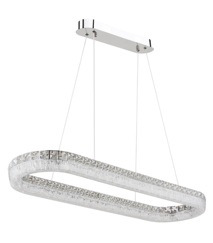 Laurel Bar Integrated Led Pendant Ceiling Light Chrome 2700-6000K-2